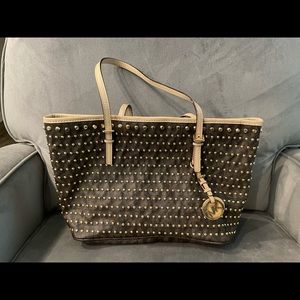 Michael Kors studded tote